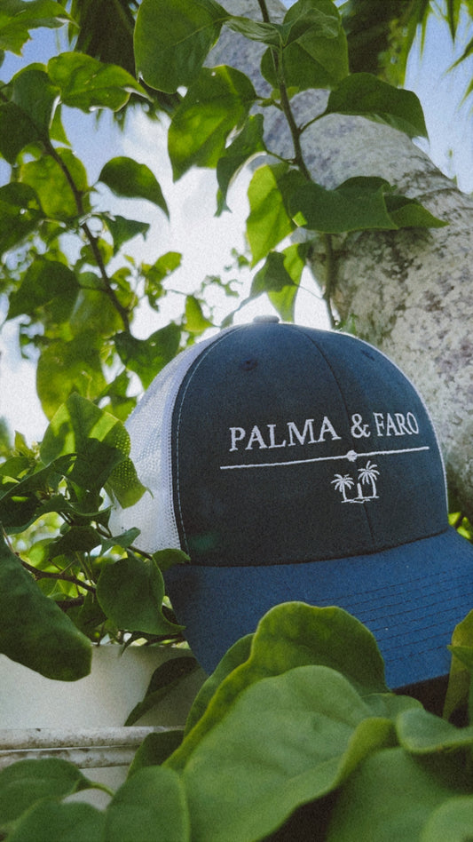 Palma & Faro Navy-White Hat